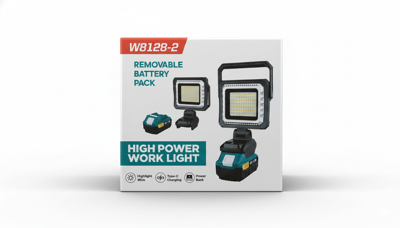 كشاف اضاءة خارجية شحن