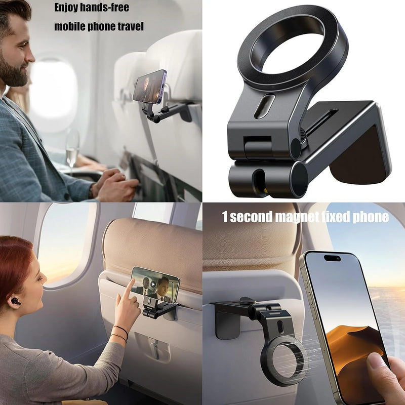 حامل الهاتف المغناطيسي للسفر والمكتب 4 في 1