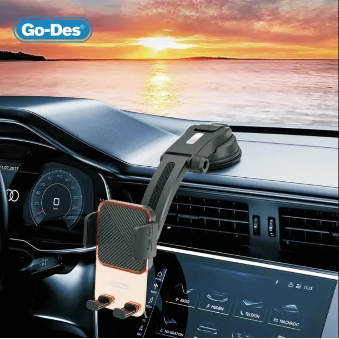 حامل الموبايل الأوتوماتيكي بذراع مرن (Go-Des) حامل الموبايل الأوتوماتيكي بذراع مرن (Go-Des)