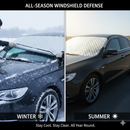 شمسية للزجاج الأمامي قماش