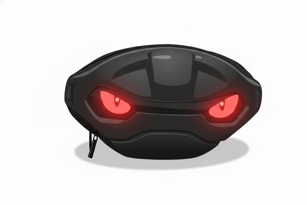 حقيبة الكتف الصلبة (Black Mamba LED Sling Bag) حقيبة الكتف الصلبة (Black Mamba LED Sling Bag)