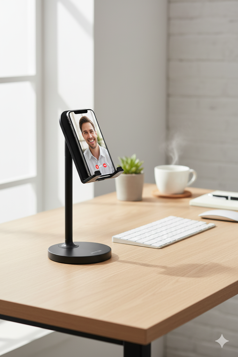 حمالة هاتف على المكتب