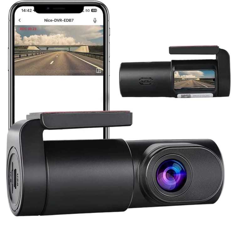 كاميرا تسجيل الطريق واي فاي