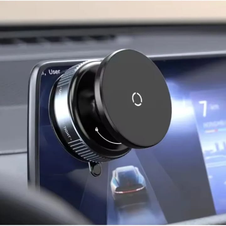 حمالة هاتف مغناطيس شفط على التابلو