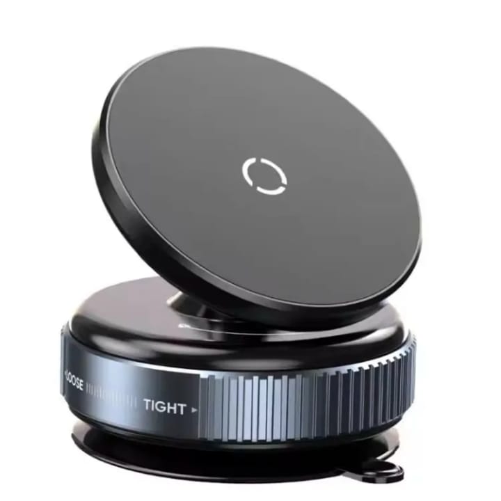 حمالة هاتف مغناطيس شفط على التابلو