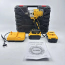 درل كهربائي شحن ثقيل متعدد المهام مع بطاريتين وشاحن