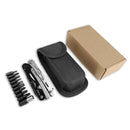 عدة جيب متعددة الاستخدام ستانلس ستيل مع راسيات مفك