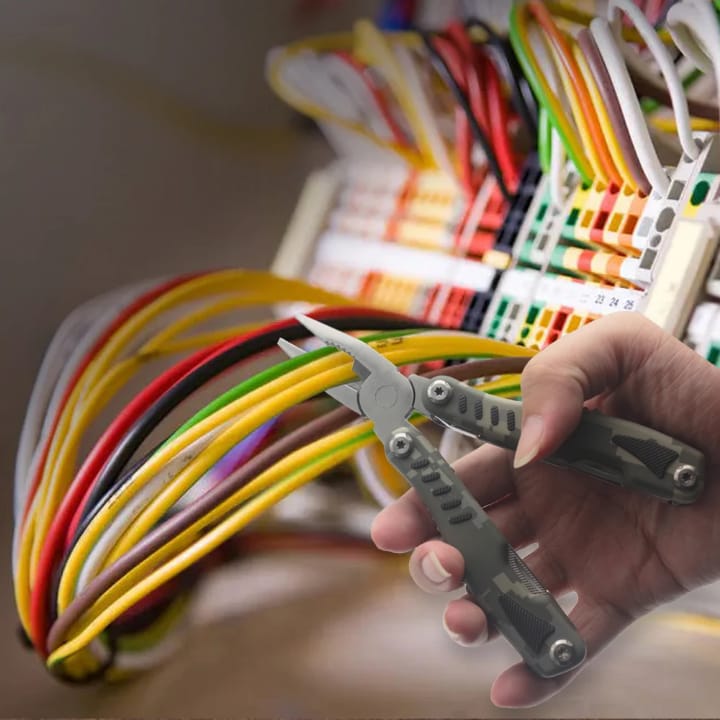 عدة جيب متعددة الاستخدام ستانلس ستيل مع راسيات مفك عدة جيب متعددة الاستخدام ستانلس ستيل مع راسيات مفك