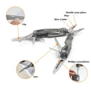 عدة جيب متعددة الاستخدام ستانلس ستيل مع راسيات مفك