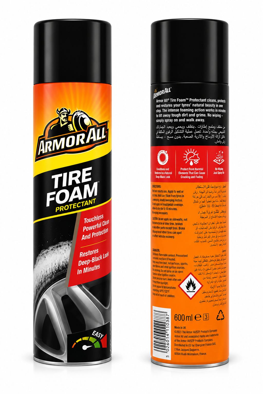 Armor All Tire Foam Protectant 600ml Armor All Tire Foam Protectant 600ml