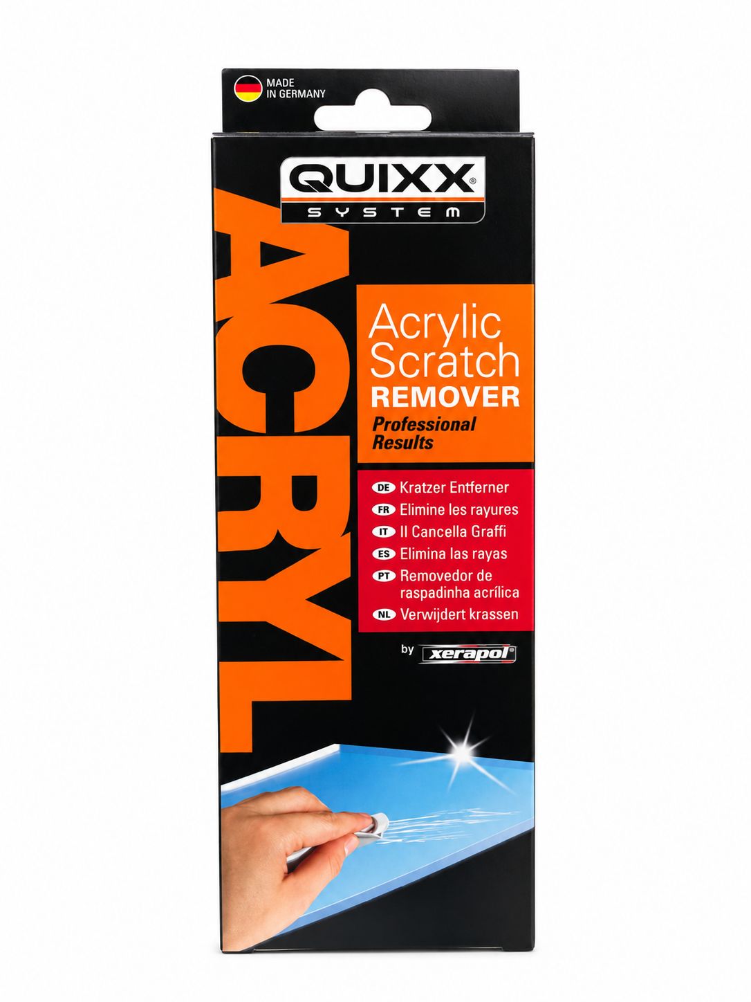 Quixx Acrylic Scratch Remover – مزيل خدوش الأكريليك الاحترافي