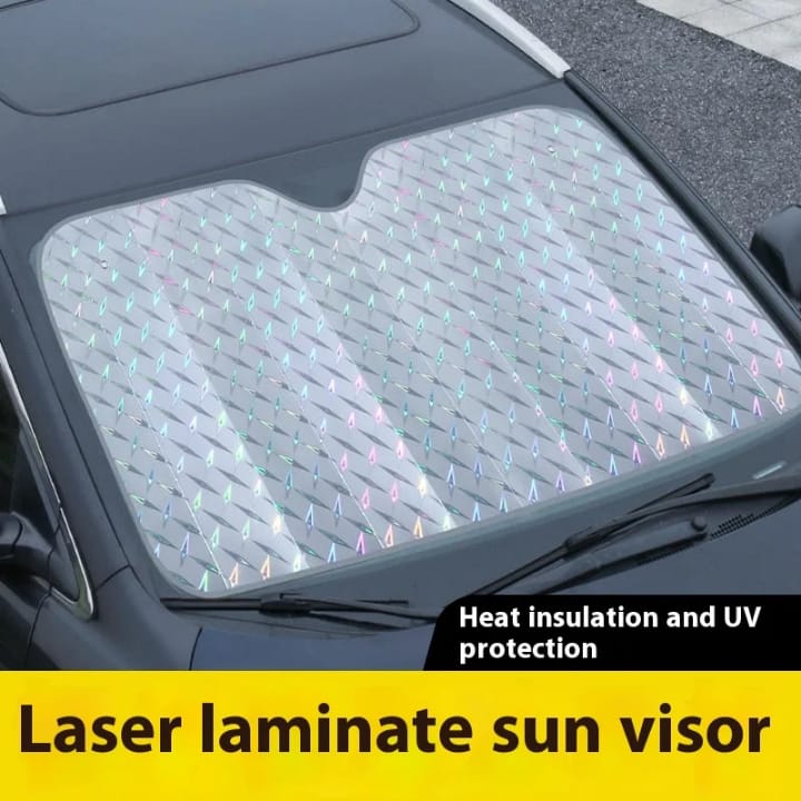 شمسية للزجاج الأمامي كروم