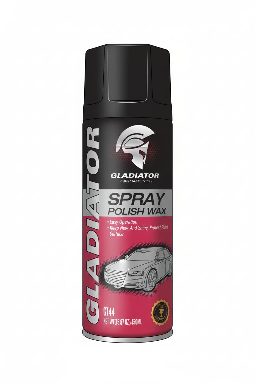 شمع التلميع البخاخ (Gladiator Spray Polish Wax) شمع التلميع البخاخ (Gladiator Spray Polish Wax)