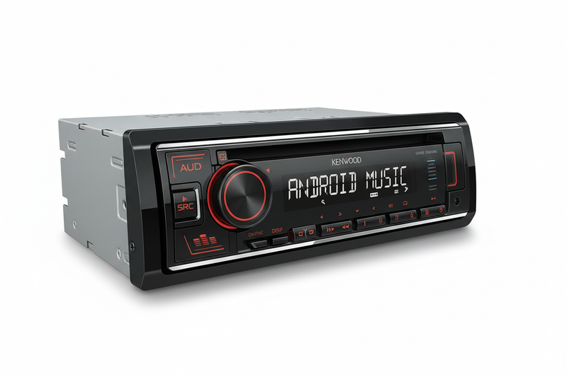 مسجل سيارة كينوود مع AUX وUSB