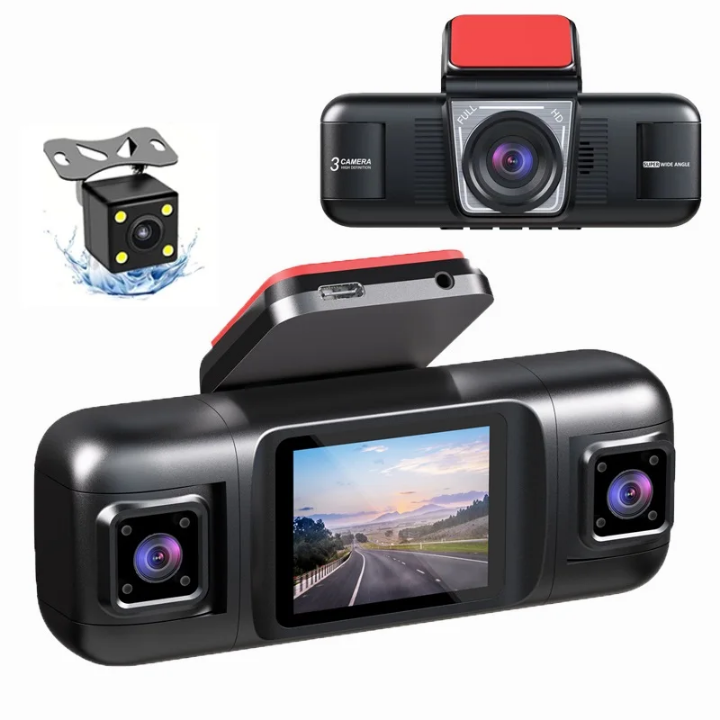 كاميرا داش كام ٤ قنوات (٤ كاميرات)