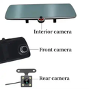 شاشة مراية تسجيل ٣ كاميرات