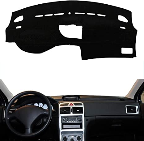 For Peugeot 308 Car Dashboard Cover Pad Mat