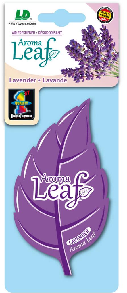 LD Aroma Leaf Spain Air Freshener for Car Lavender Smell