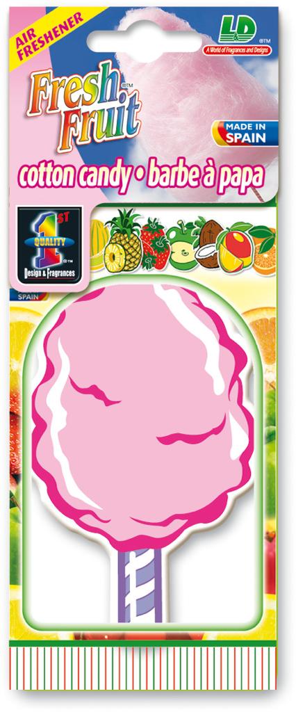 LD Fresh Fruit Spain Air Freshener for Car Cotton Candy Smell