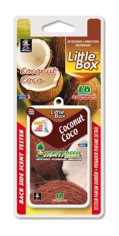 LD Little Box Spain Air Freshener for Car Coconut Smell