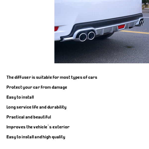 The Diffuser Is Suitable For Most Types Of Cars
