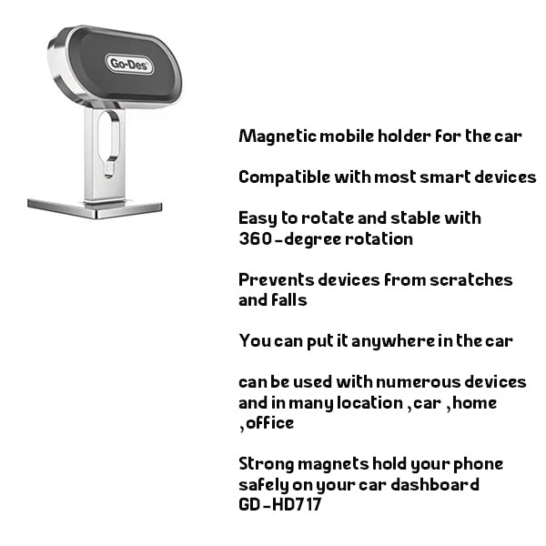 Go Des GD-HD717 Magnetic Car Holder