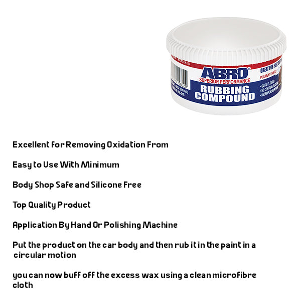 ABRO Rubbing Compound Superior Performance 295 ML ABRO Rubbing Compound Superior Performance 295 ML