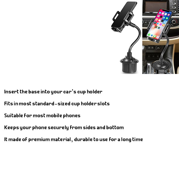 Car Cup Holder Phone Mount 