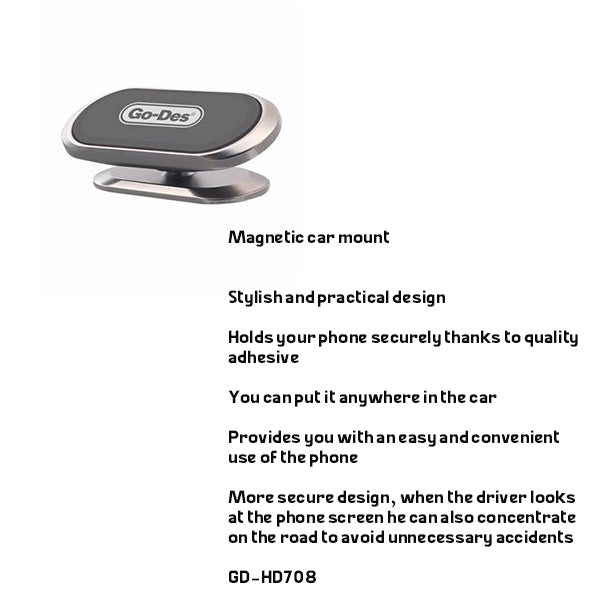 Go Des GD-HD708 Magnetic Car Holder