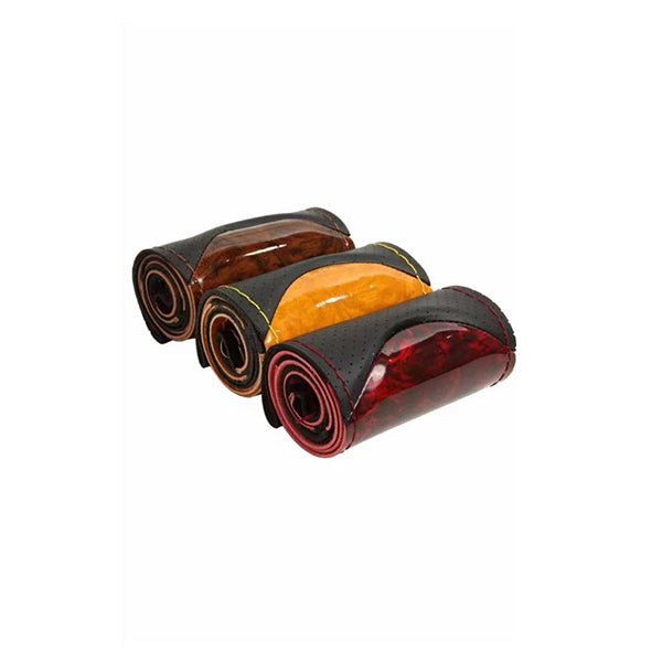 Leather Car Steering Wheel Cover