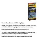 Rainx Interior Glass Cleaner with Anti-Fog Wipes