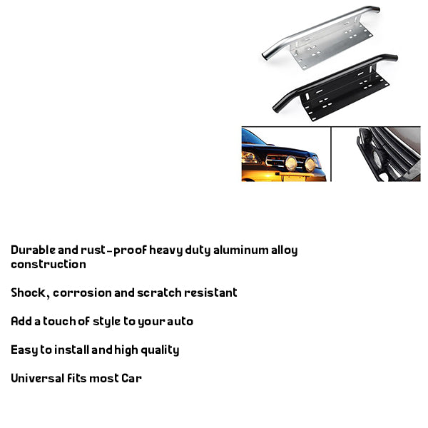Car Number Holder stainless steel