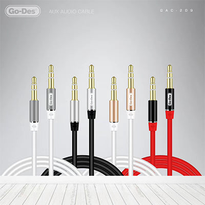 Go Des GAC-209 Audio Aux Cable