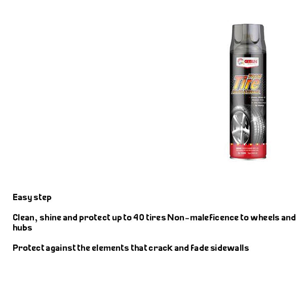 Getsun Cleans Shines &protects Tres Foam G-1009 
