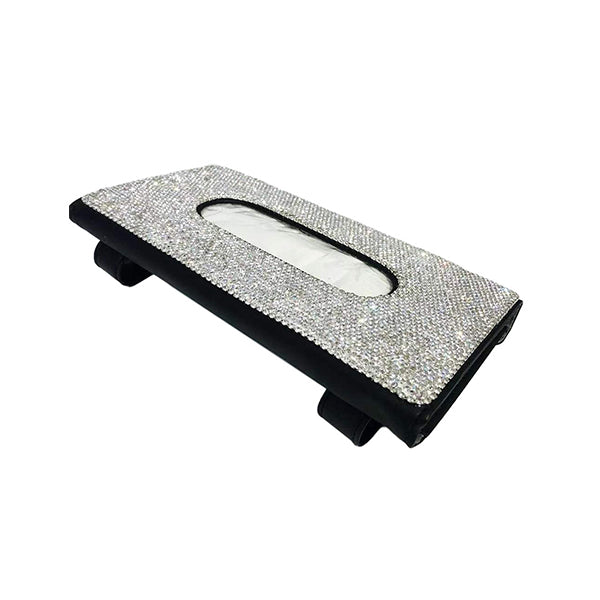 Leather and Diamond Tissue Box Holder Diamond Leather and Diamond Tissue Box Holder Diamond