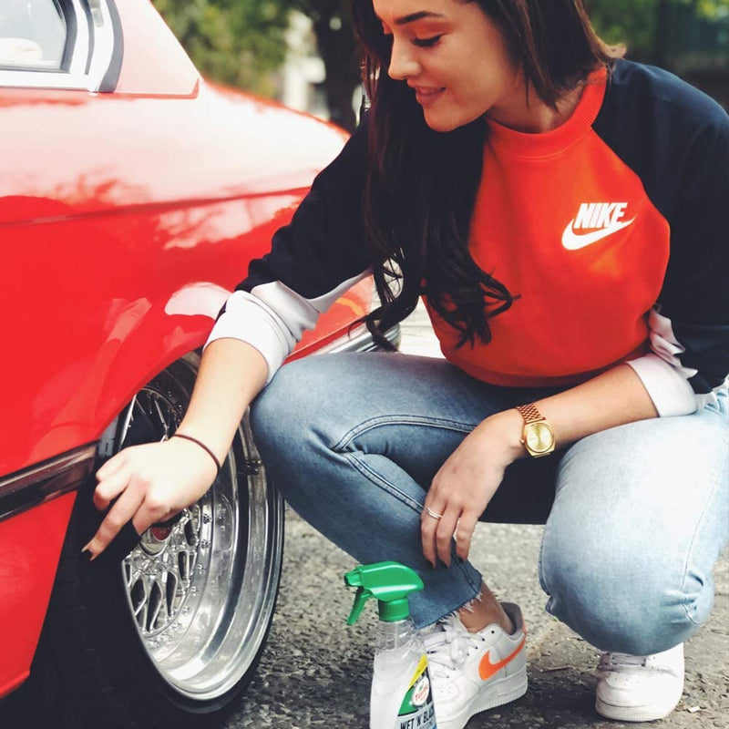 Turtle Wax 51801 Wet N Black Car Tyre Cleaning & Shine For Wet Look 500ml
